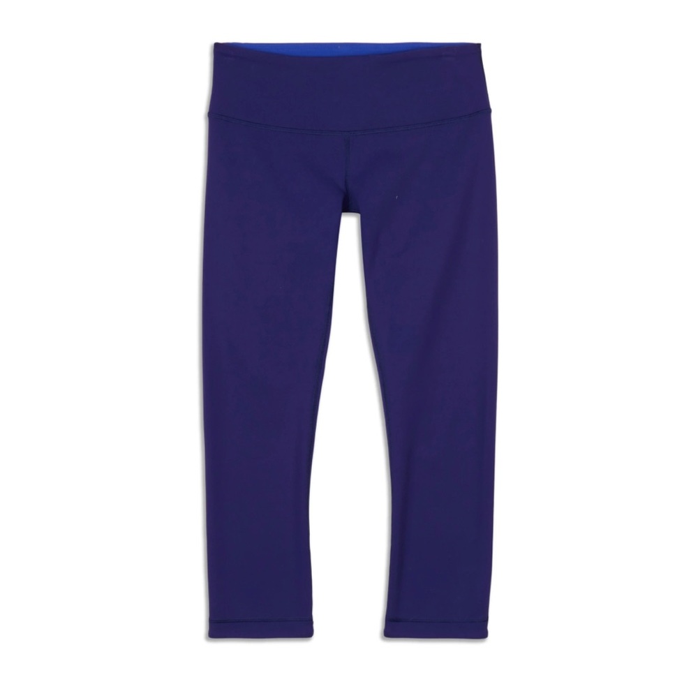 Lululemon Wunder Under Crop Reversible - Like New